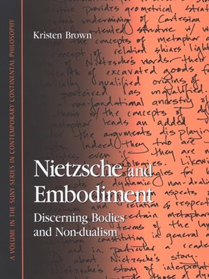 cover image of Nietzsche and Embodiment